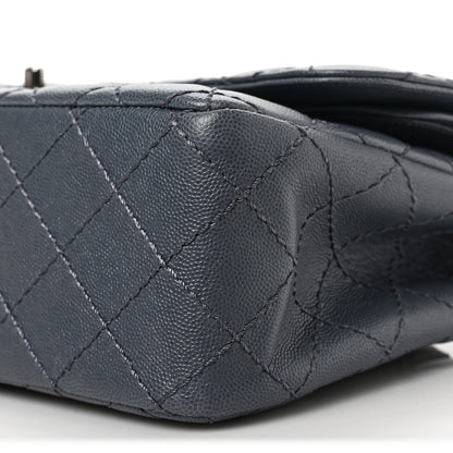 Chanel Caviar Quilted Jumbo Double Flap Grey 8 of 8
