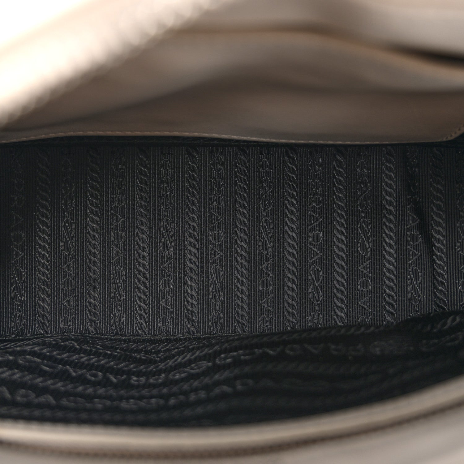 Prada Soft Calfskin Diagramme Camera Bag White 5 of 13