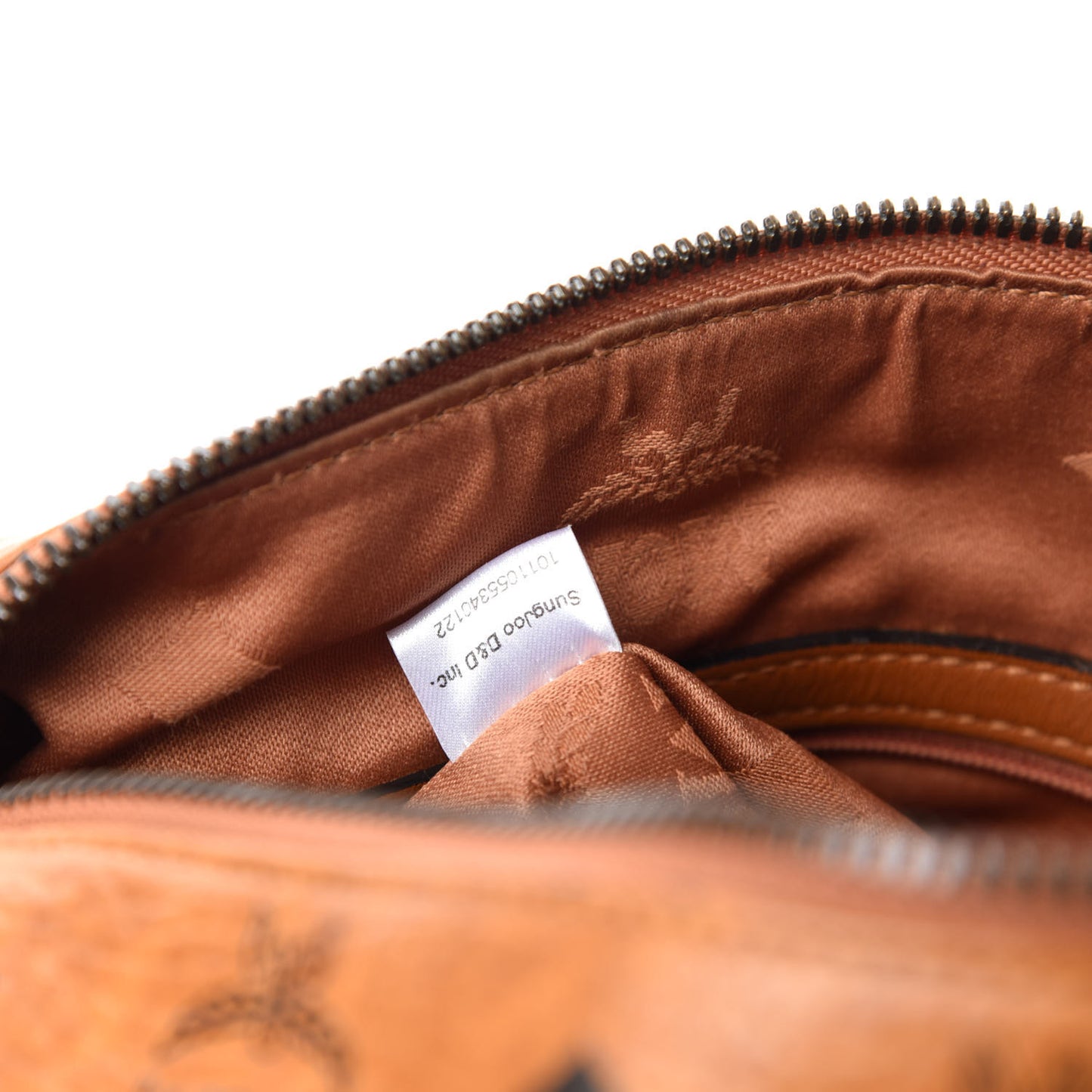 Visetos Small Boston Bag Cognac