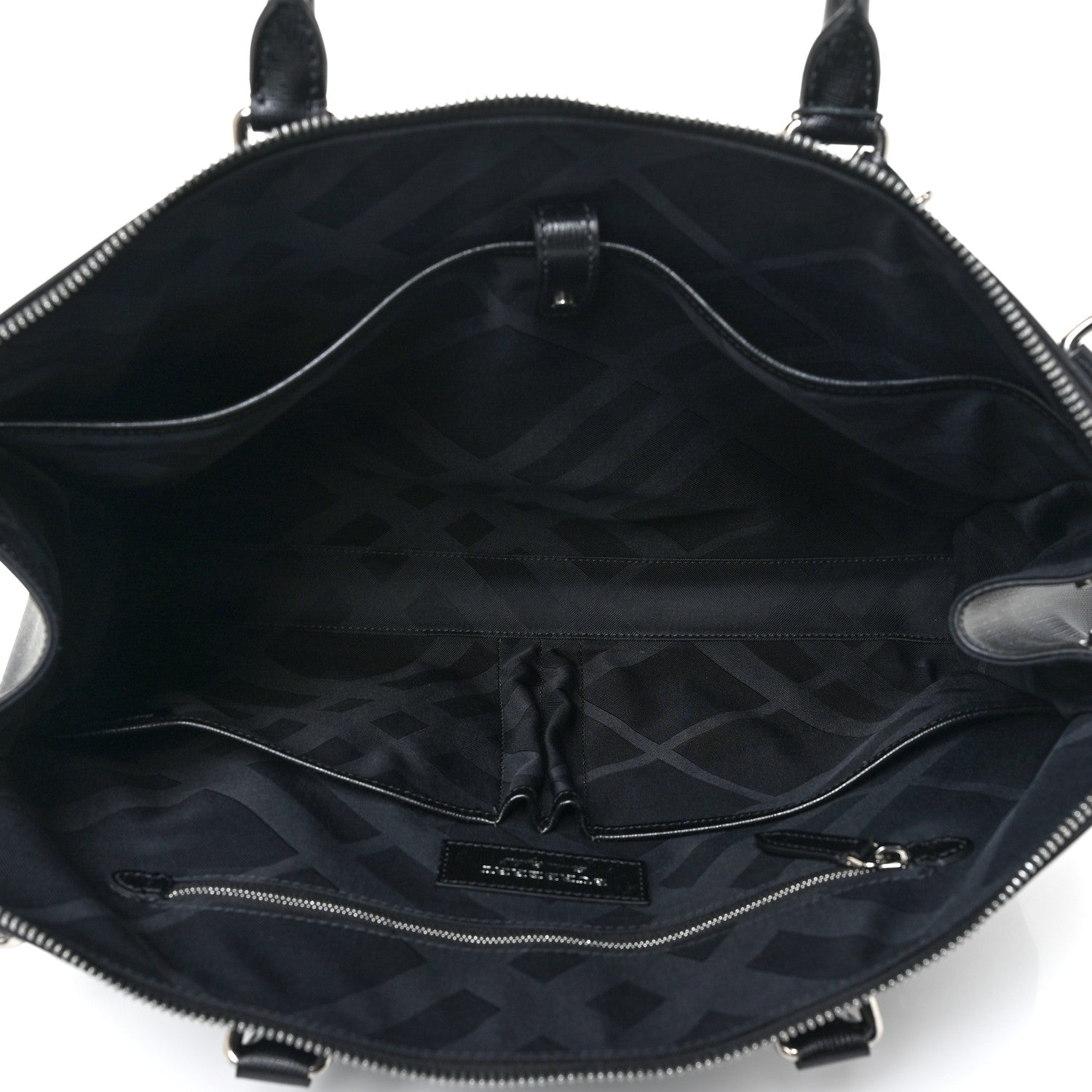 Burberry Calfskin Bermondsey Business Briefcase Black 5 of 19