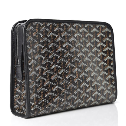 Goyard Goyardine Jouvence MM Toiletry Pouch Black 3 of 11