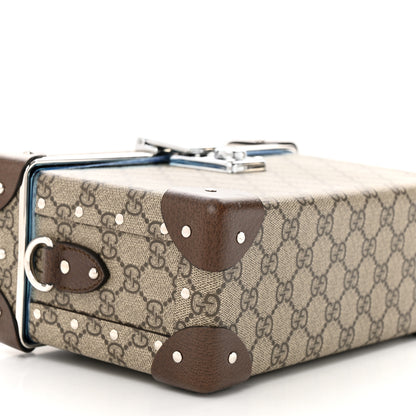 Gucci GG Supreme Monogram Globe-Trotter Beauty Case Brown 9 of 10