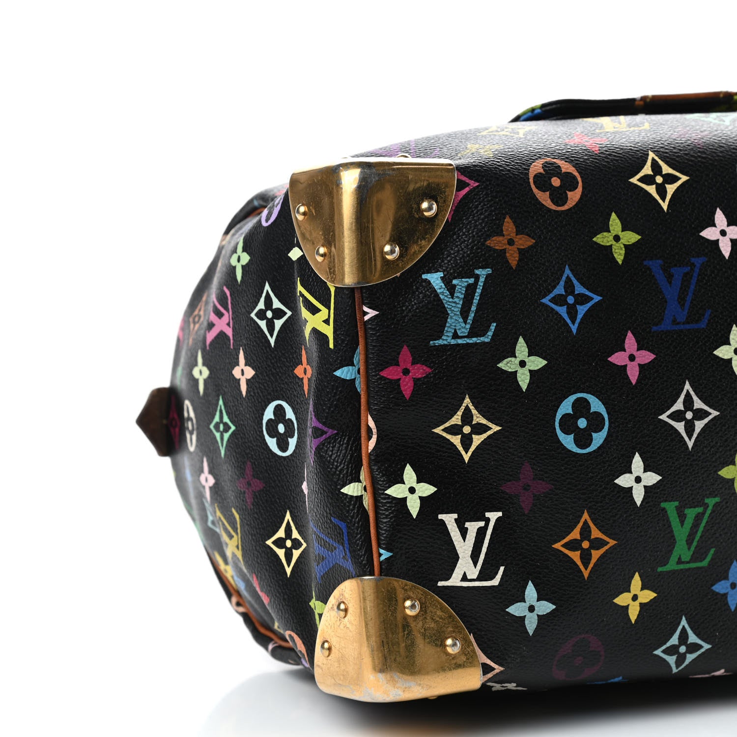 Louis Vuitton Monogram Multicolor Speedy 30 Black 7 of 9