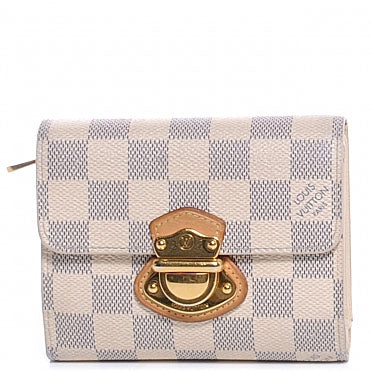 Louis Vuitton Damier Azur Joey Wallet 1 of 8
