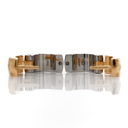 Louis Vuitton Nanogram Earrings Gold 4 of 4