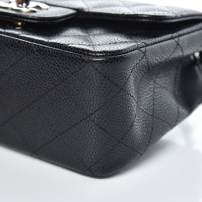 Chanel Caviar Quilted Mini Square Flap Black 9 of 12