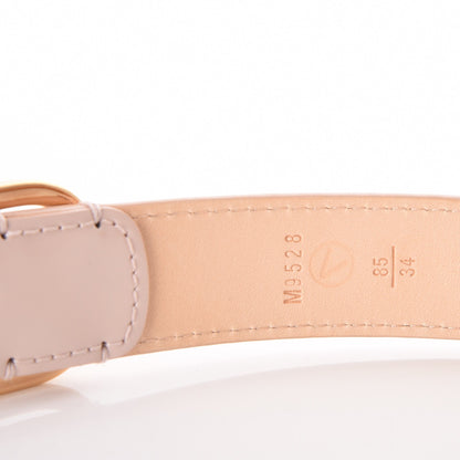 Louis Vuitton Vernis Mini 25mm Belt 85 34 Beige Poudre 13 of 15