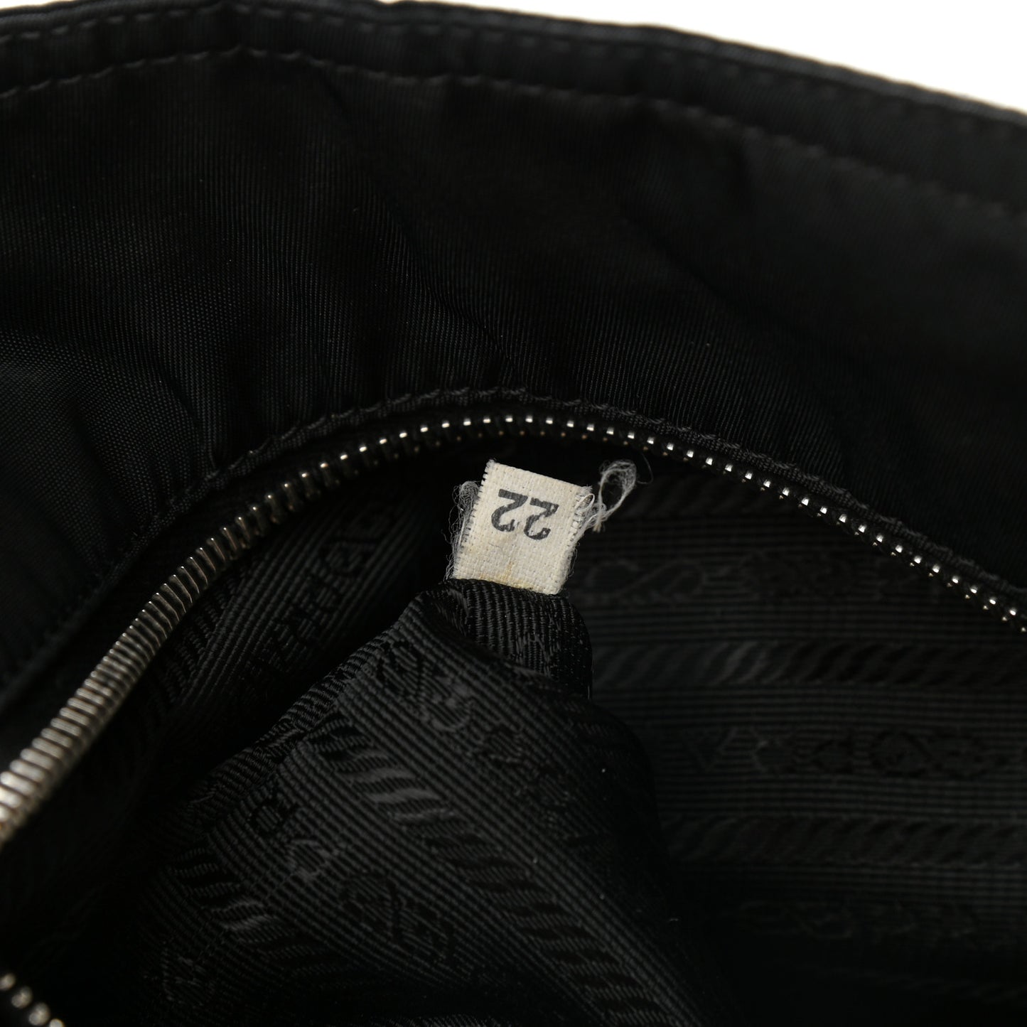 Calfskin Tessuto Nylon Easy Shoulder Bag Black