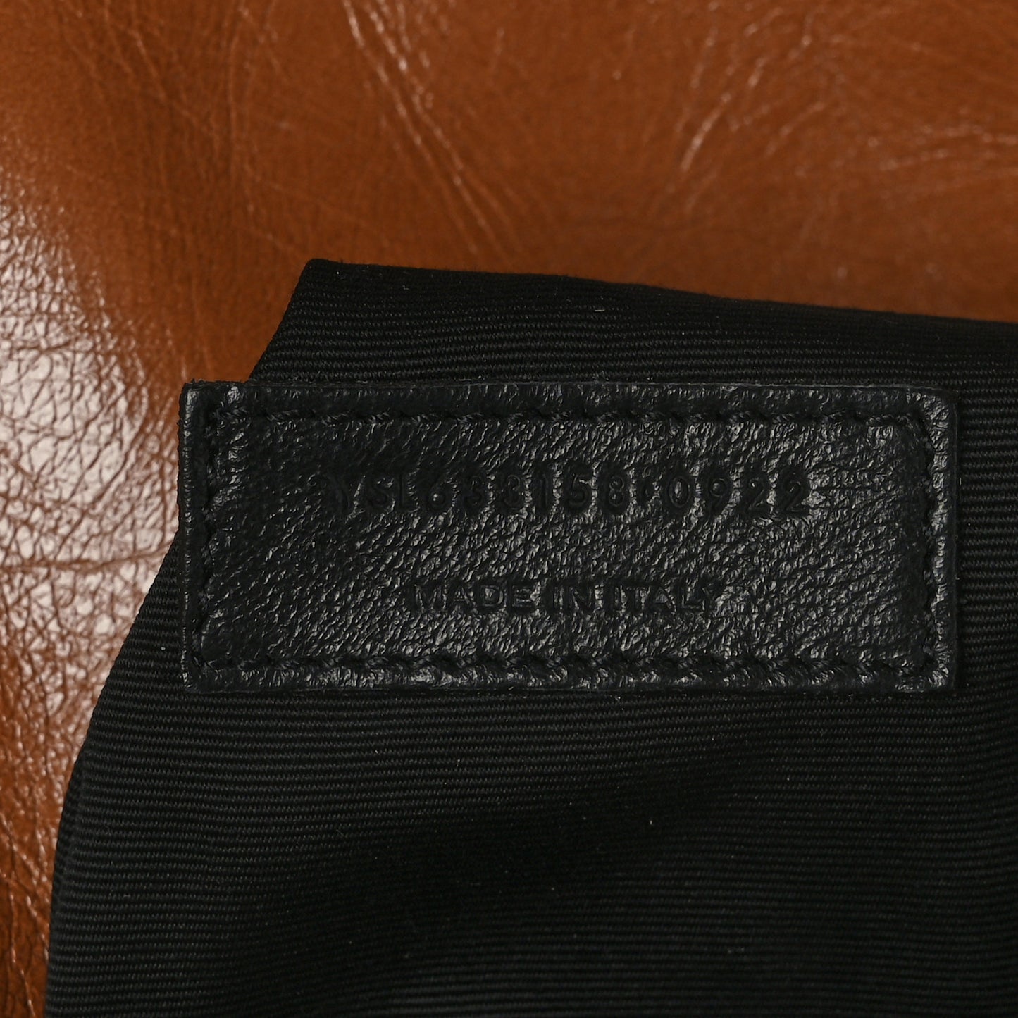 Crinkled Calfskin Matelasse Monogram Medium Niki Chain Satchel Caramel