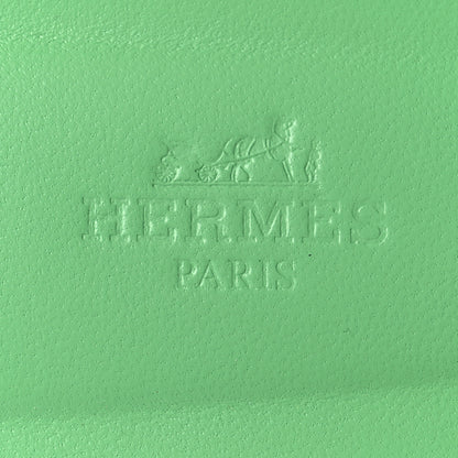 Hermes Epsom Oran Sandals 38 Vert Pomme 8 of 9