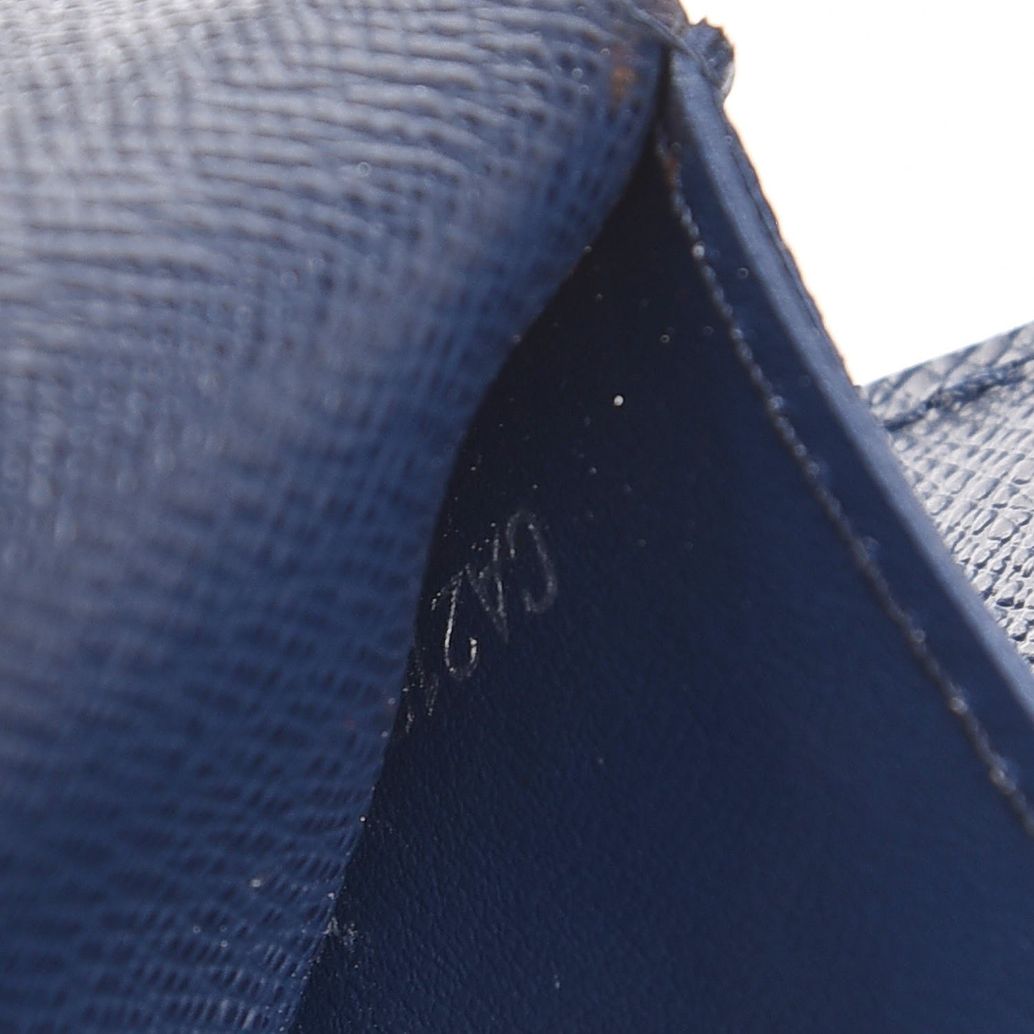 Louis Vuitton Epi Emilie Wallet Indigo 7 of 7