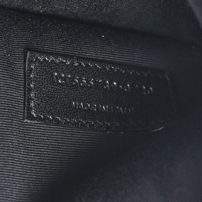 Saint Laurent Grain De Poudre Uptown Pouch Black 7 of 7