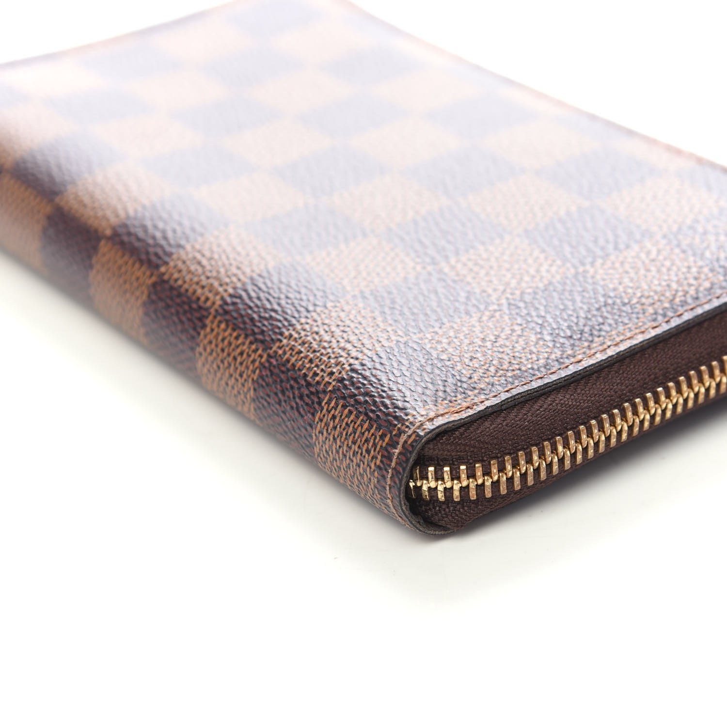 Louis Vuitton Damier Ebene Zippy Compact Wallet 8 of 10