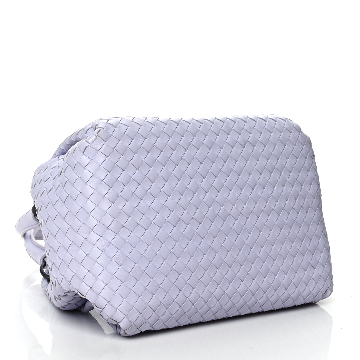 Nappa Intrecciato Parachute Bag Oyster Lilac