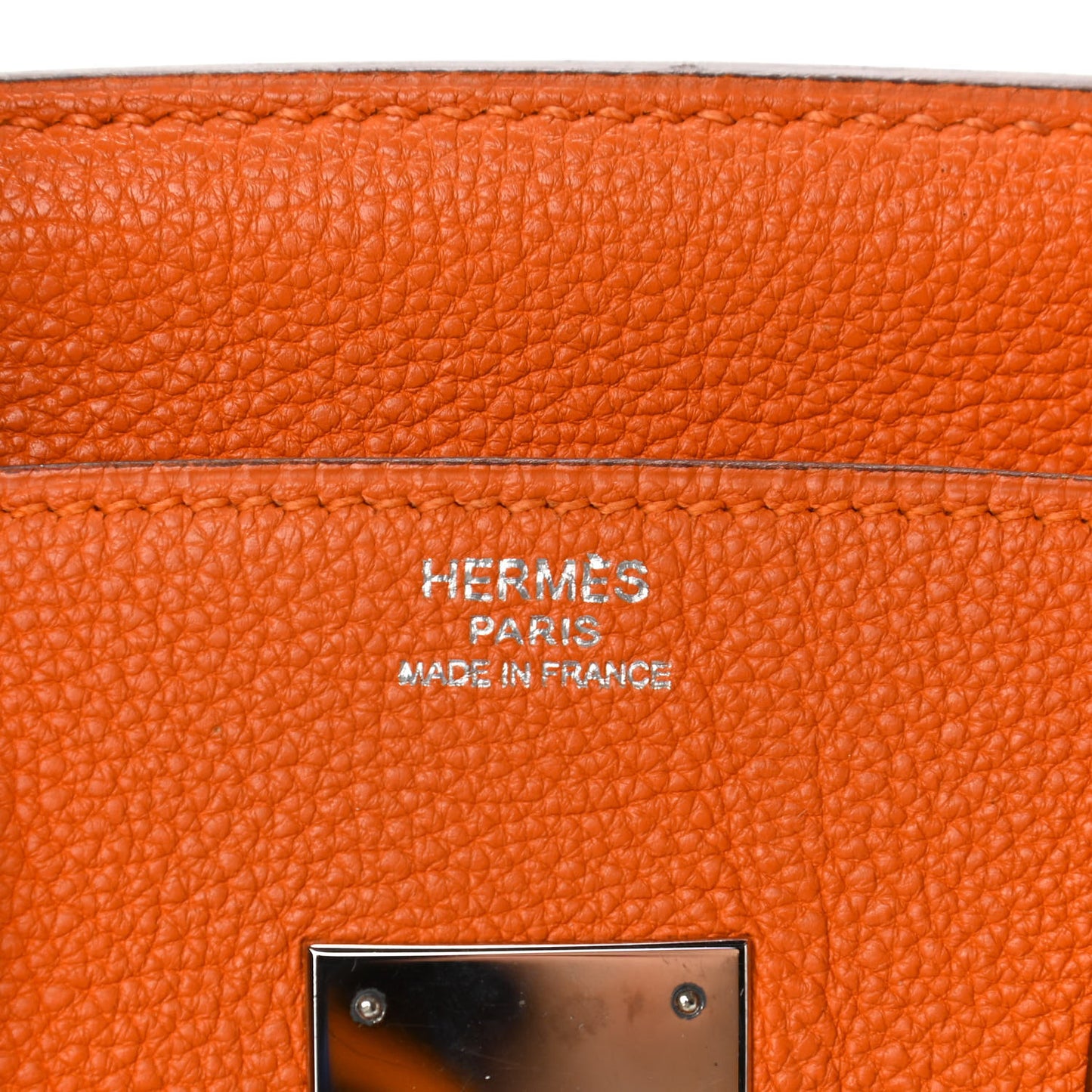 Togo Birkin 30 Orange