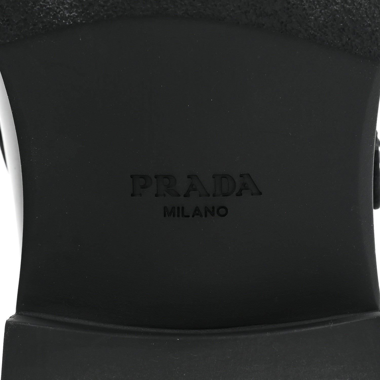 Prada Spazzolato Mary Jane T Strap 40mm Loafers 10.5 Black 6 of 10