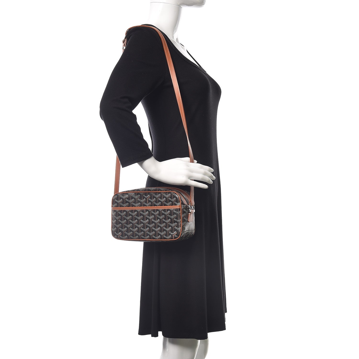 Goyard Goyardine Sac Cap Vert Black Gold 2 of 9