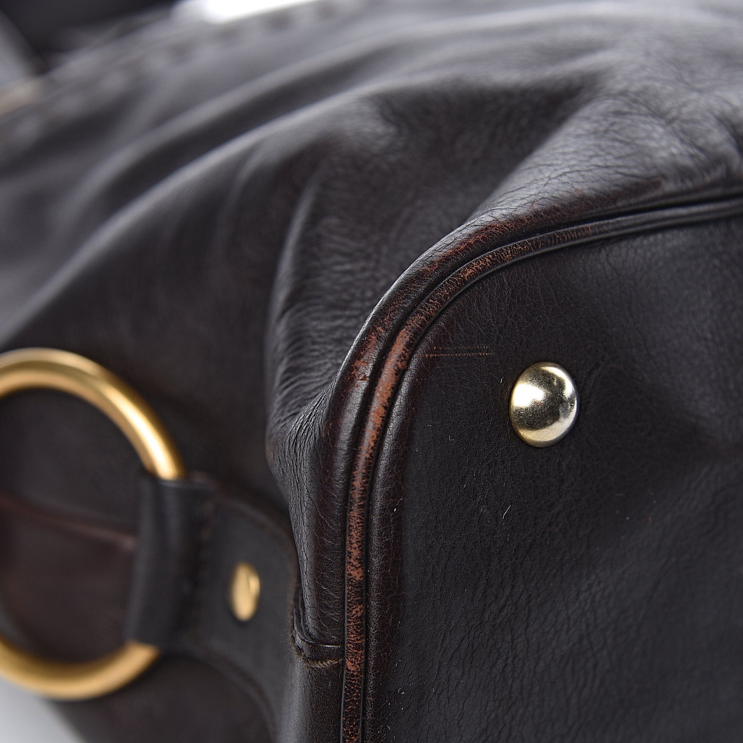 Calfskin Large Muse Brown