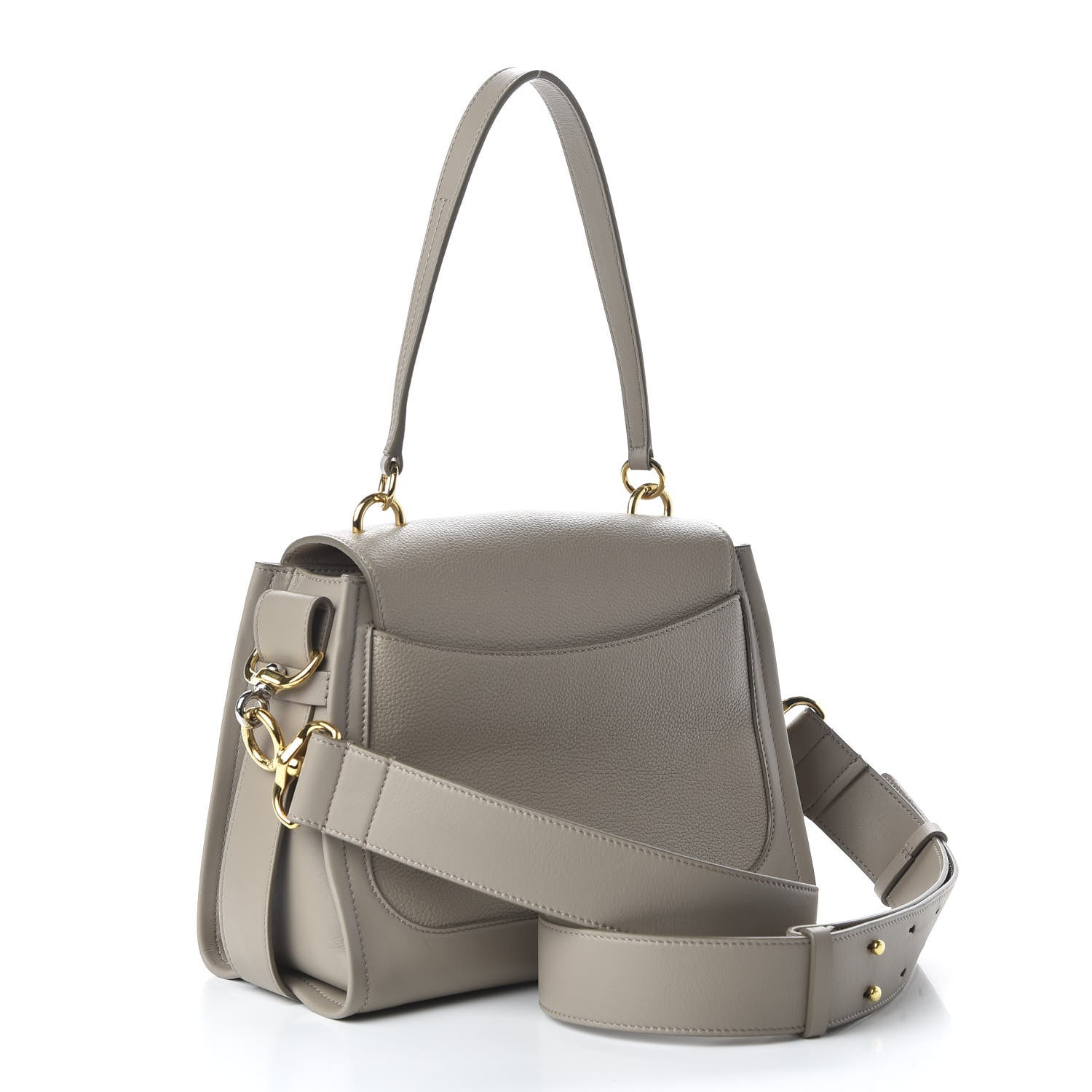 Chloe Calfskin Small Tess Day Bag Motty Grey 3 of 9