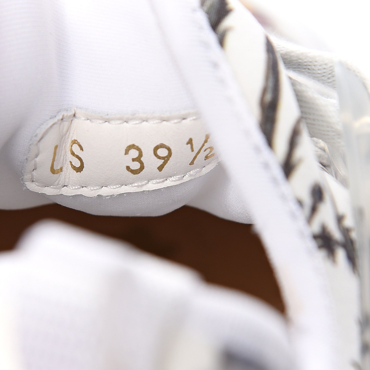 Christian Dior Neoprene Rubber Champetre Print Womens D-Connect Sneakers 39.5 White Multicolor 8 of 9