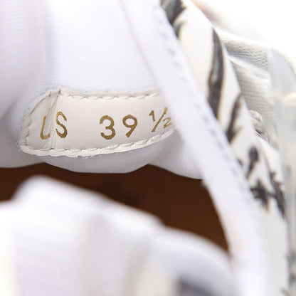 Christian Dior Neoprene Rubber Champetre Print Womens D-Connect Sneakers 39.5 White Multicolor 8 of 9