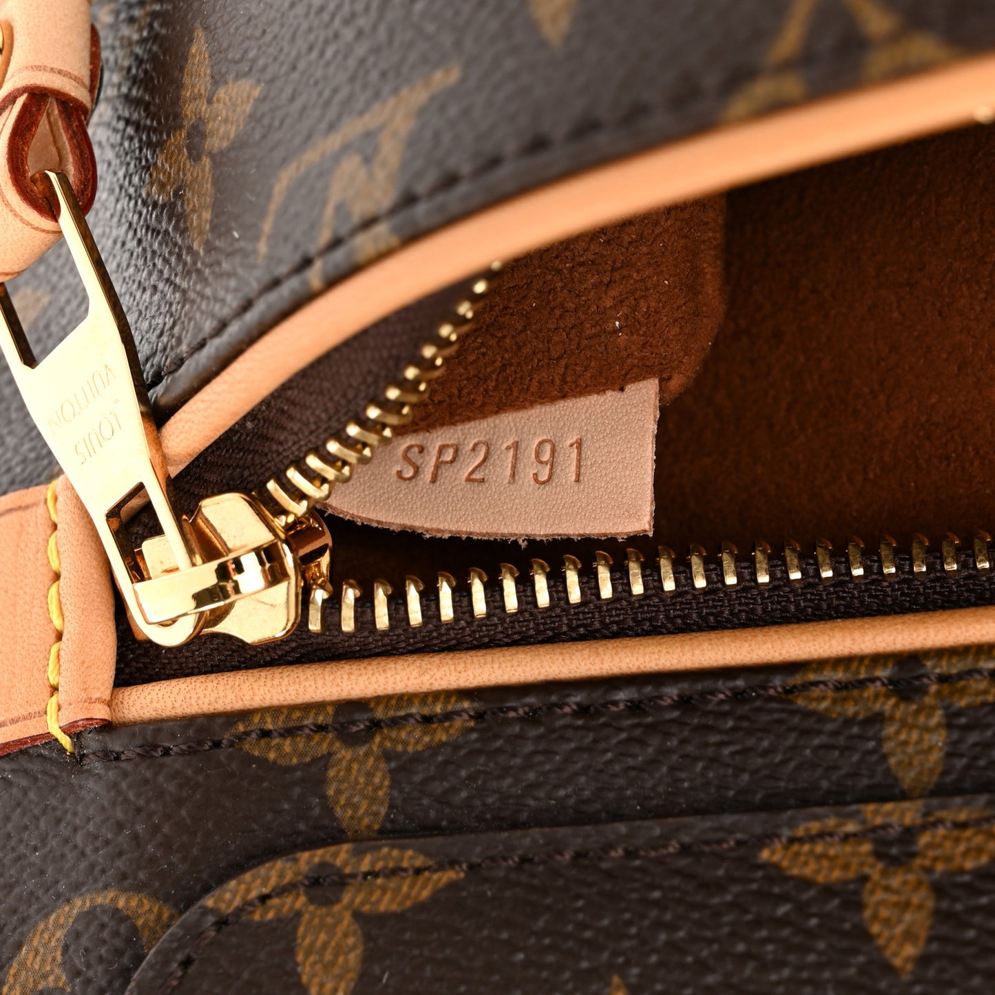 Monogram Olympe Camel