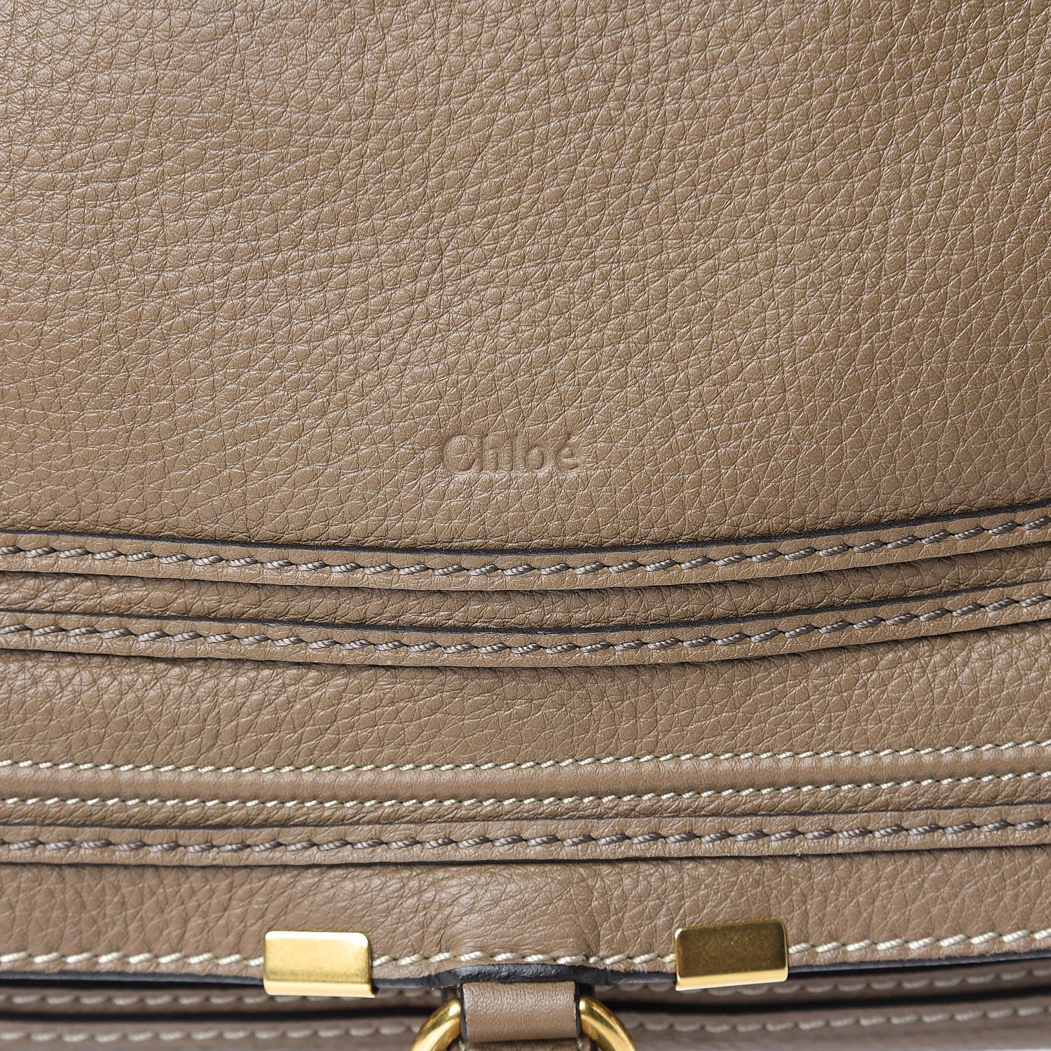 Chloe Calfskin Large Marcie Satchel Nut 8 of 13