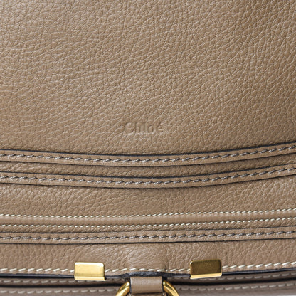 Chloe Calfskin Large Marcie Satchel Nut 8 of 13