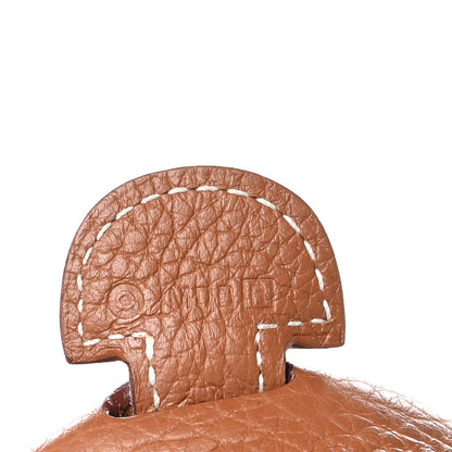 Hermes Taurillon Clemence Evelyne III PM Gold 7 of 11