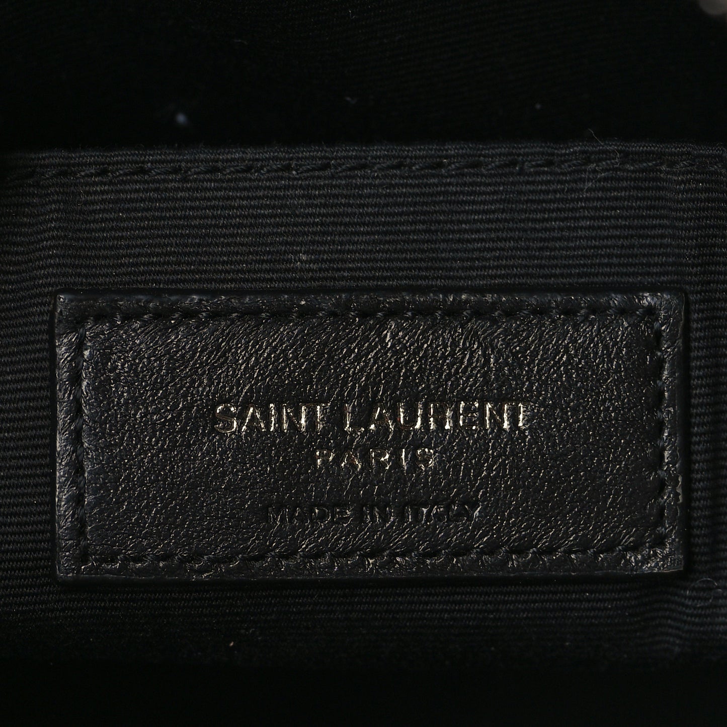 Calfskin Matelasse Monogram Lou Camera Bag Black