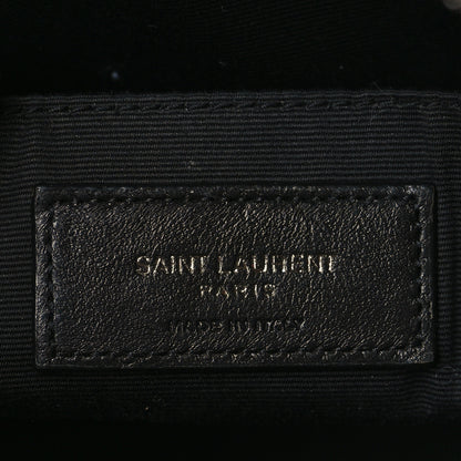 Saint Laurent Calfskin Matelasse Monogram Lou Camera Bag Black 5 of 8