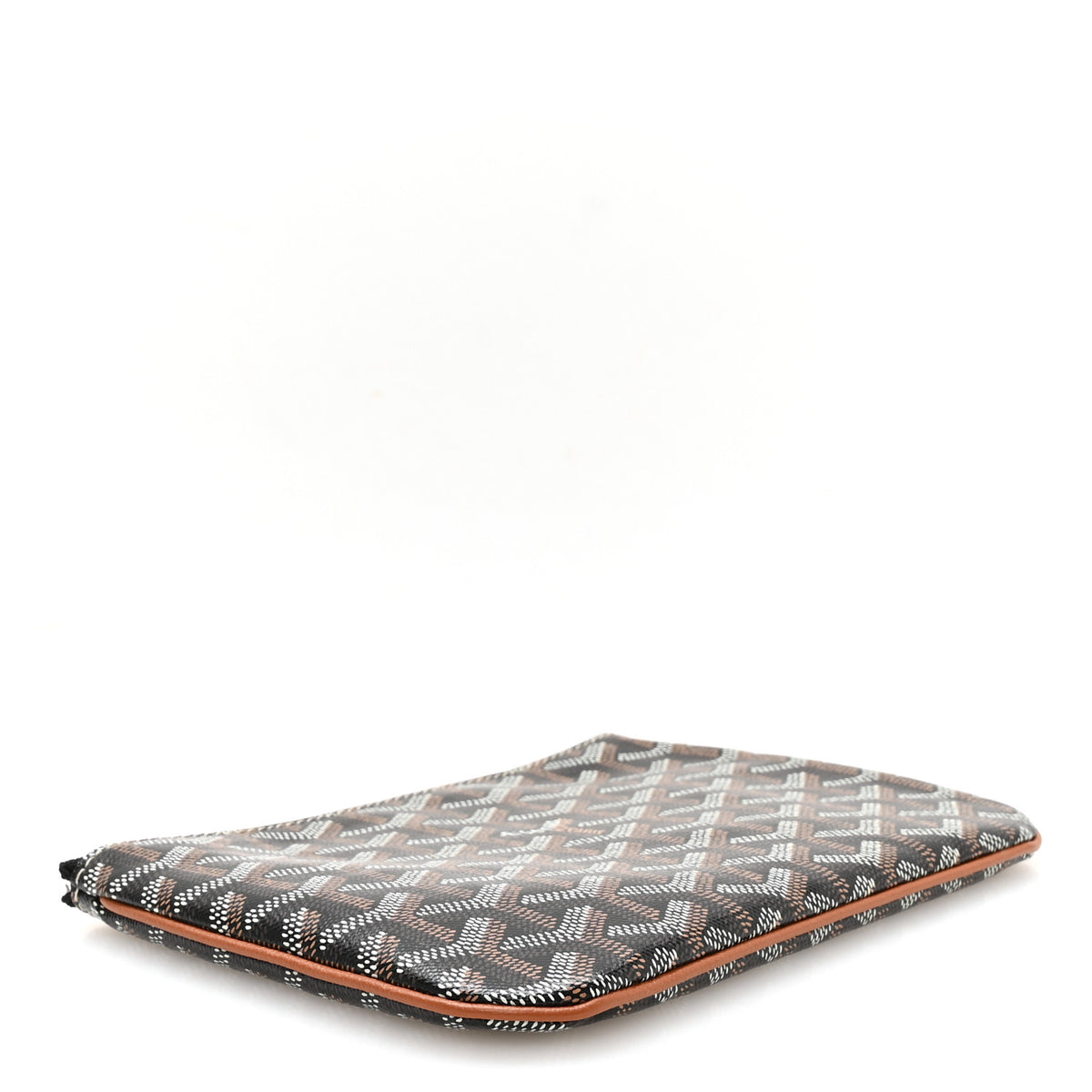 Goyard Goyardine Senat Pochette PM Black Gold 4 of 8