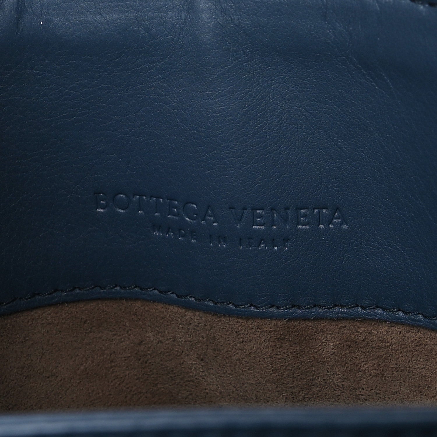 Bottega Veneta Nappa Intrecciato Stitched Small Olimpia Shoulder Bag Blue 6 of 10
