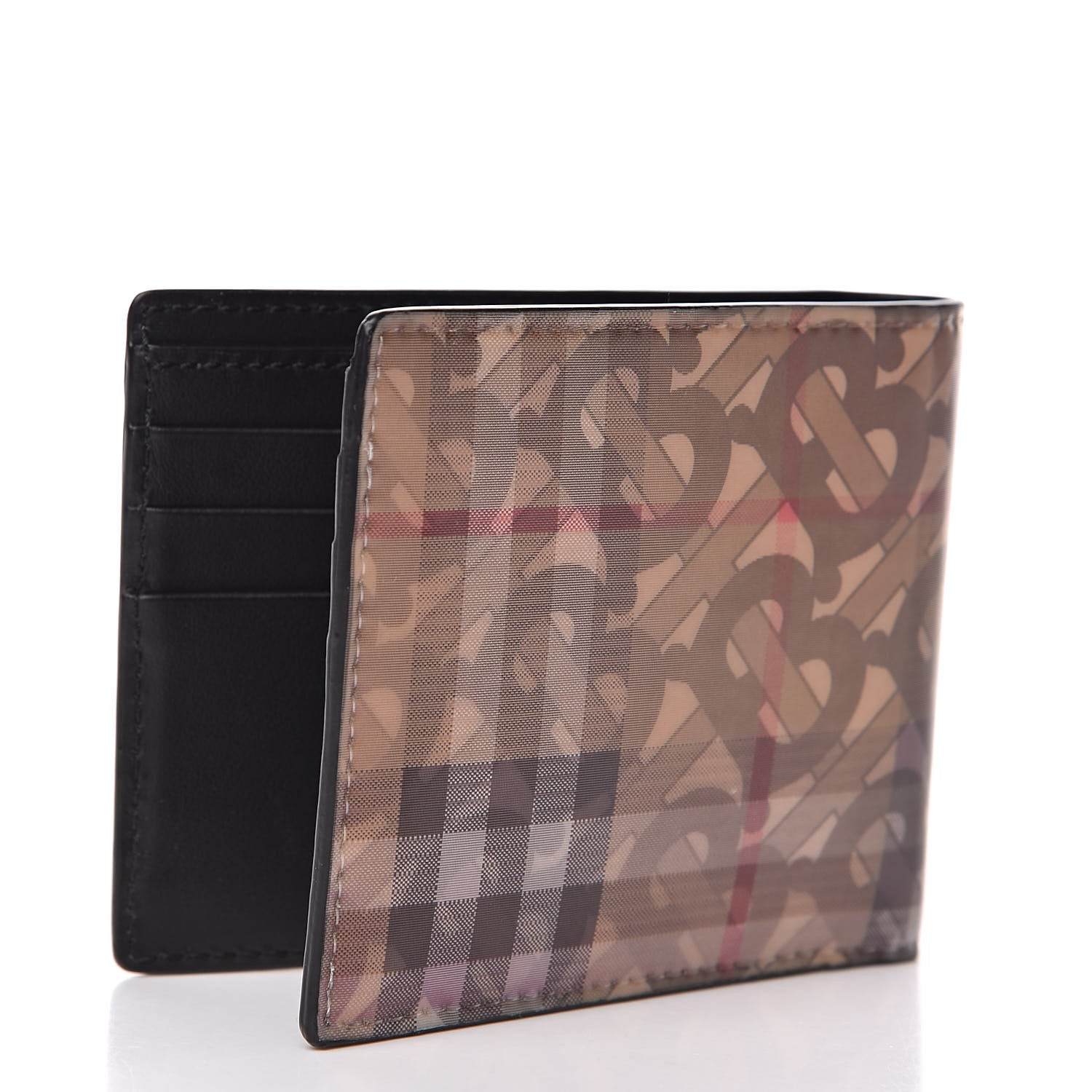 Burberry Hologram Monogram Vintage Check Bi-Fold Wallet 3 of 7