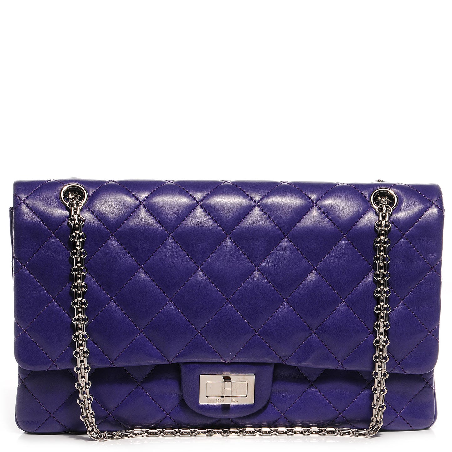 Lambskin 2.55 Reissue 227 Flap Purple