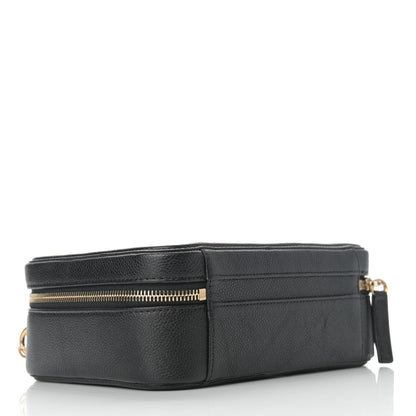 Chanel Caviar Quilted Medium CC Filigree Vanity Case Black 4 of 9