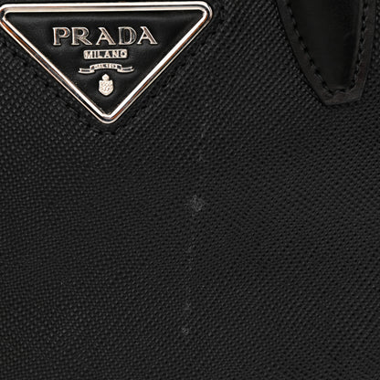 Prada Saffiano Cuir Calfskin Small Kristen Black 18 of 21