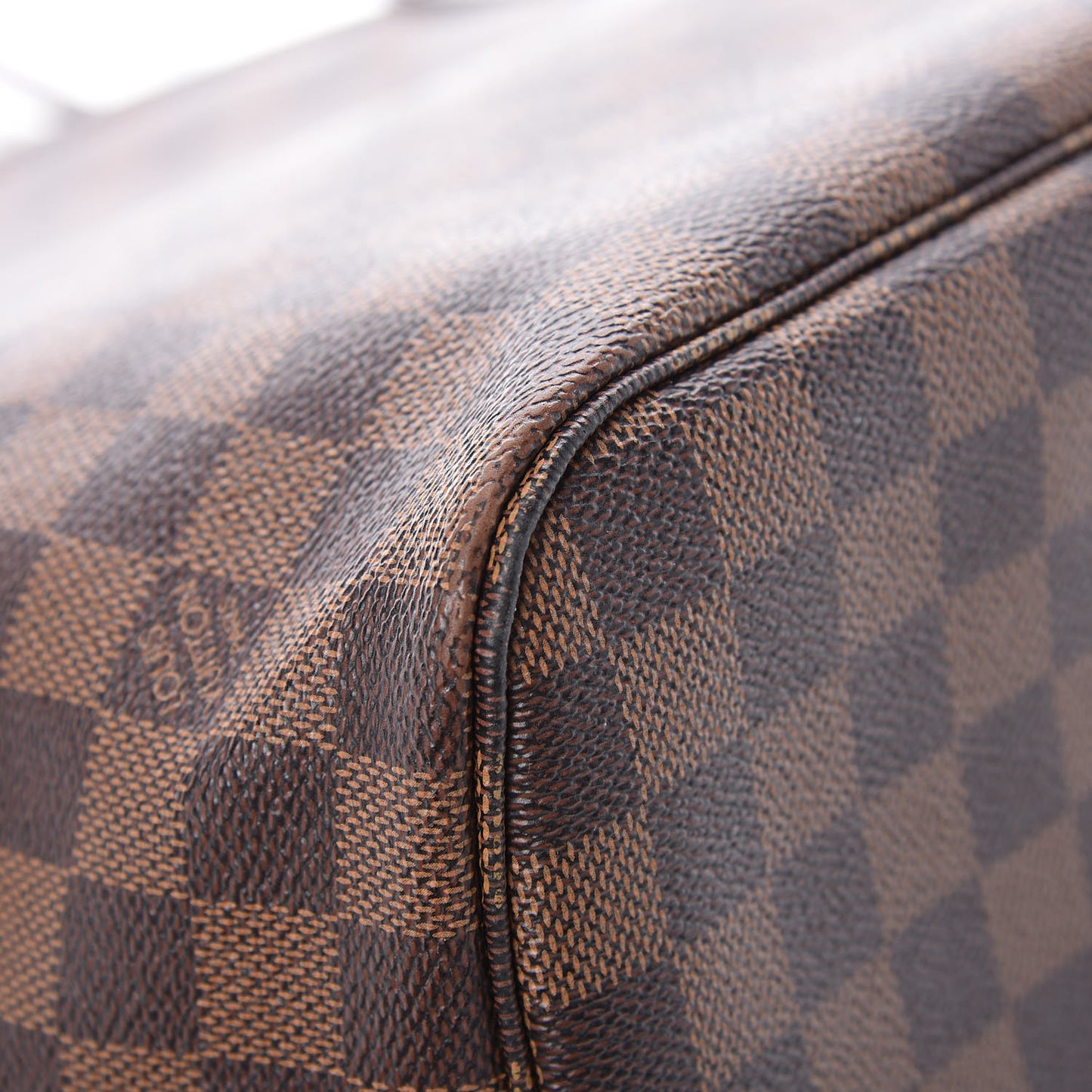 Damier Ebene Neo Neverfull MM Rose Ballerine