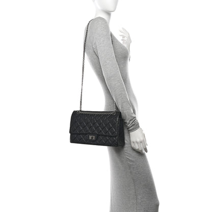 Chanel Aged Calfskin Quilted 2.55 Reissue 226 Flap Black 2 of 13