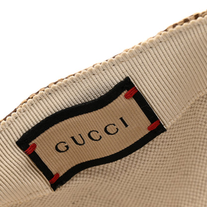 Gucci Monogram Jumbo GG Baseball Hat XS Camel Ebony 8 of 13