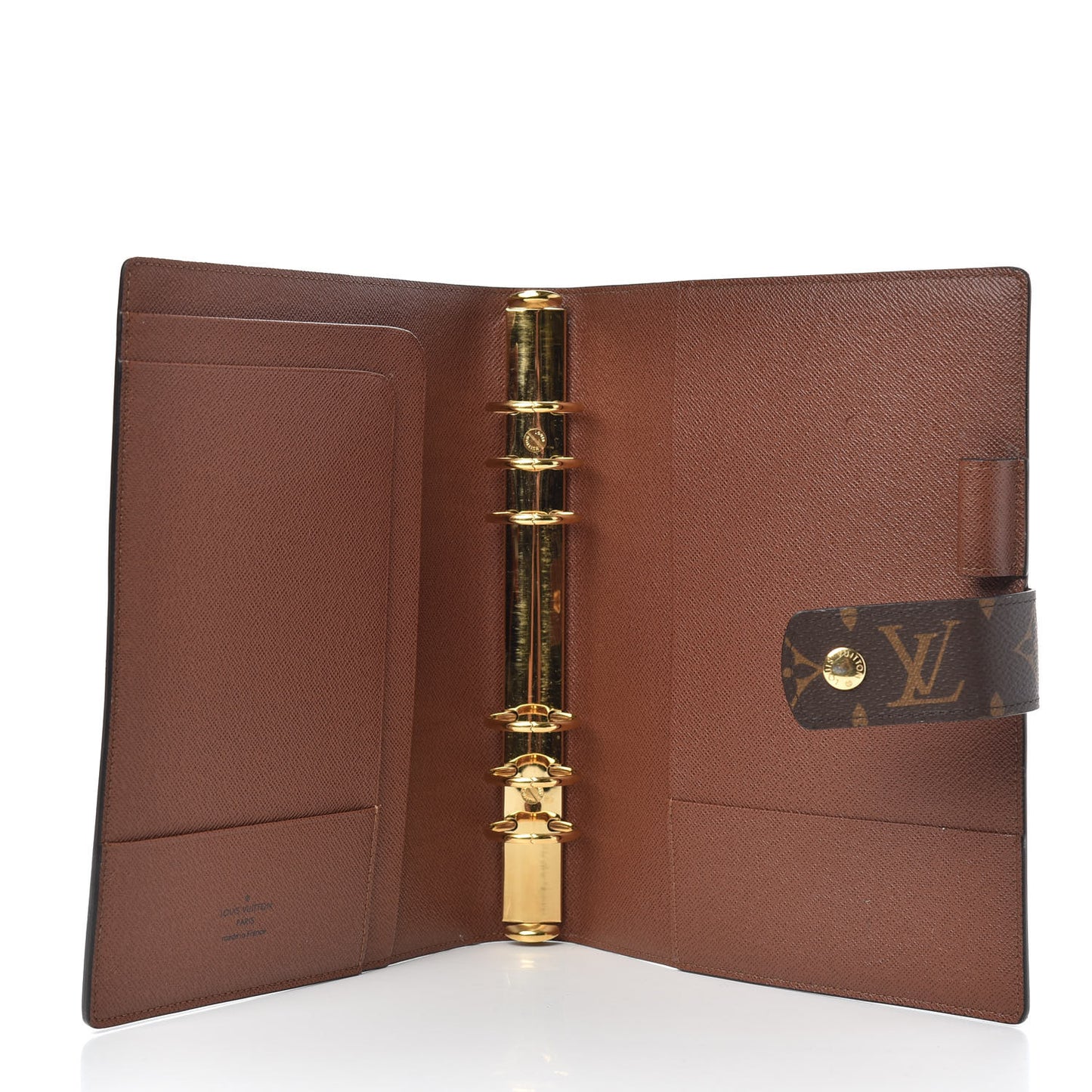 Monogram Large Ring Agenda Cover