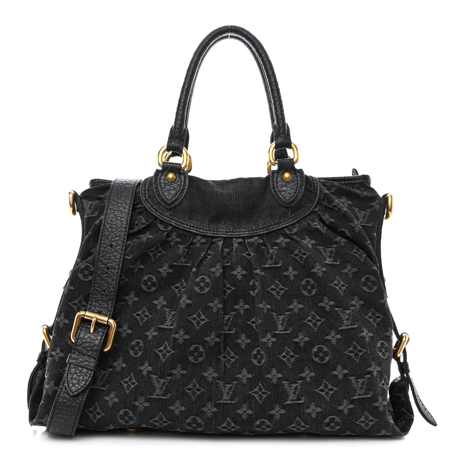 Louis Vuitton Denim Neo Cabby GM Black 1 of 10