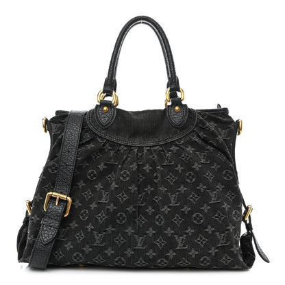 Louis Vuitton Denim Neo Cabby GM Black 1 of 10