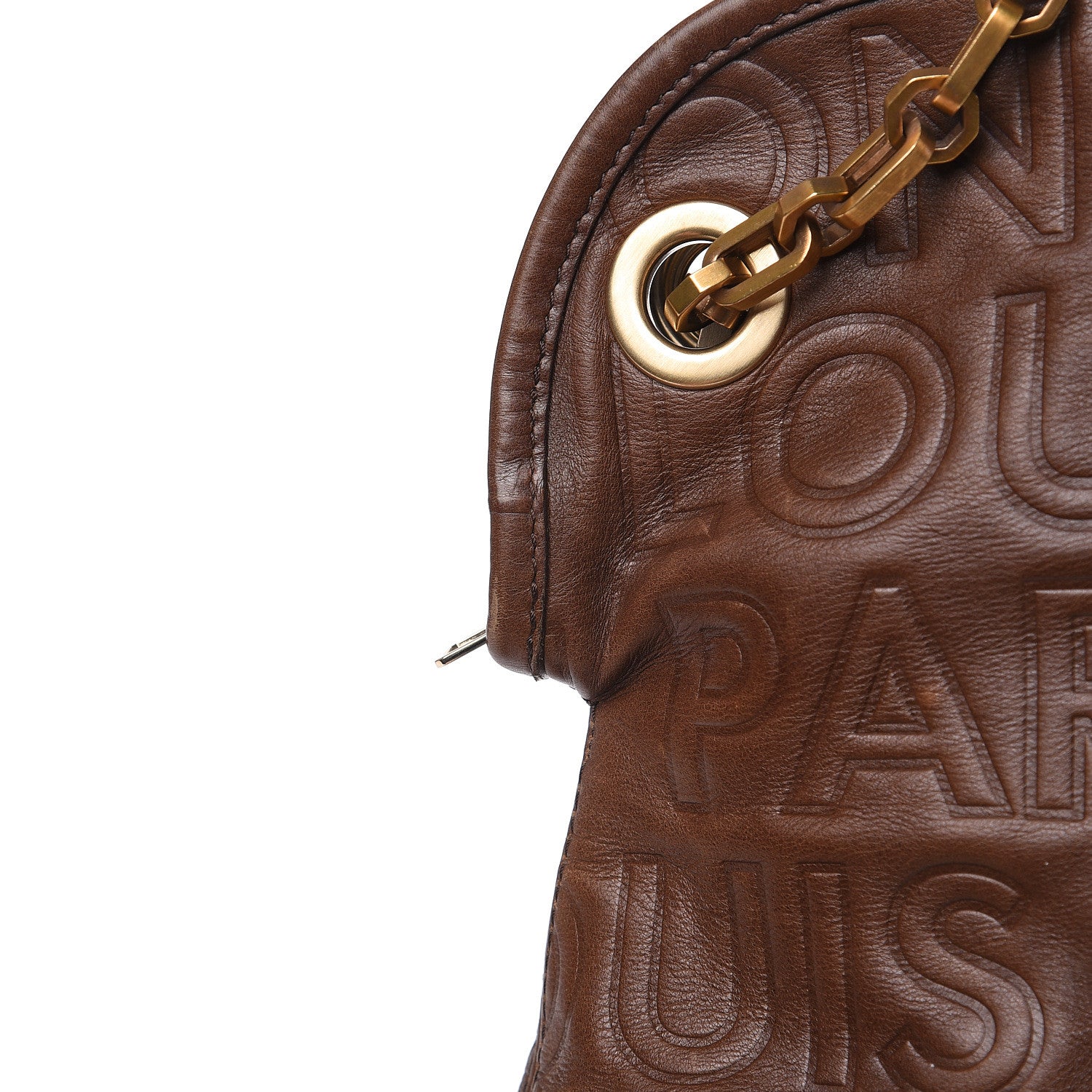 Louis Vuitton Monogram Paris Souple Whisper GM Chocolate 12 of 13