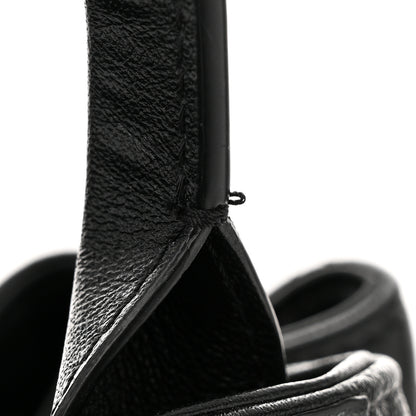 Chanel Lambskin Quilted Drawstring Backpack Black 11 of 11
