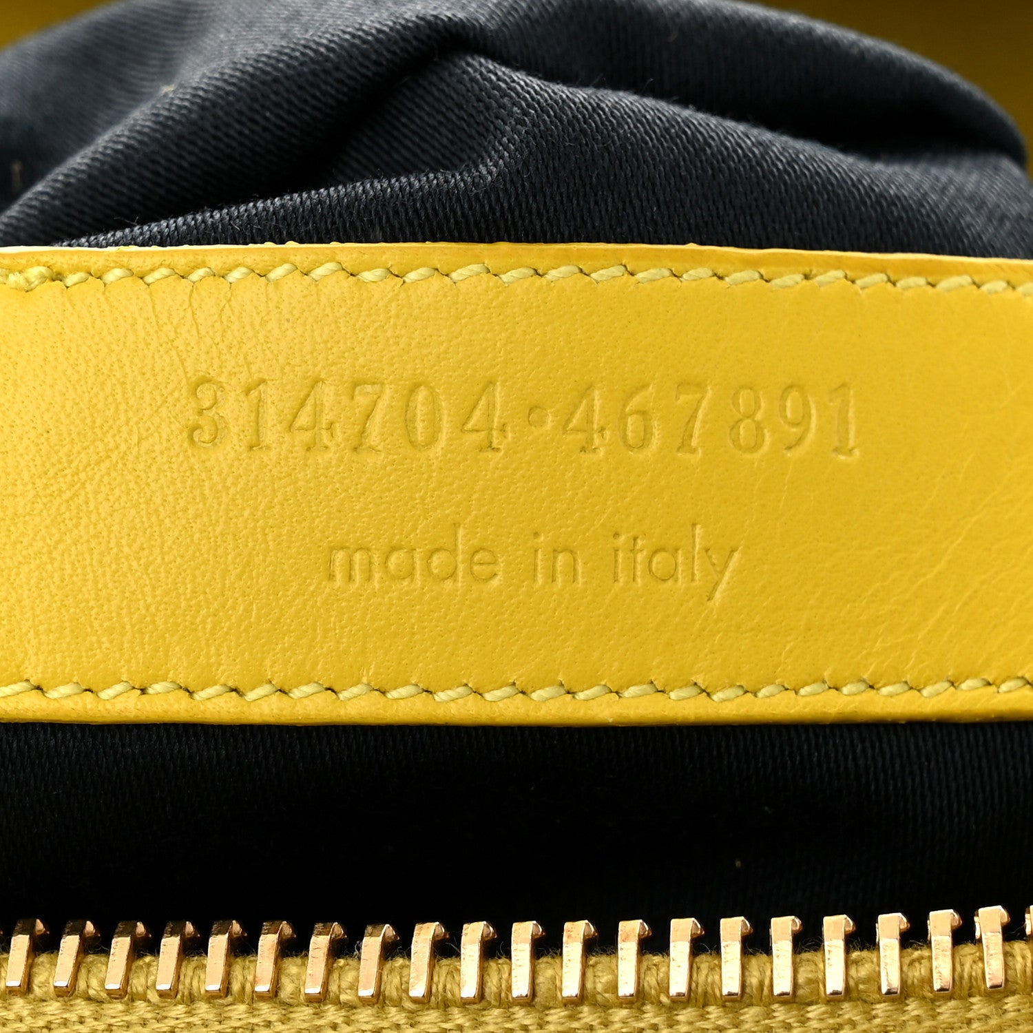 Saint Laurent Calfskin Classic Duffle 6 Yellow 7 of 14