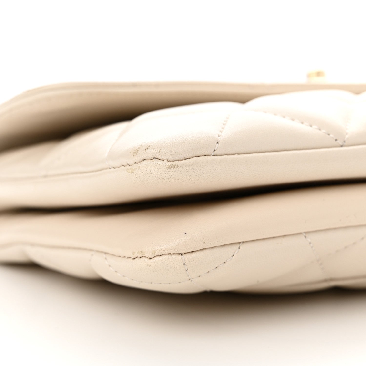 Chanel Lambskin Quilted Medium Trendy CC Flap White 9 of 12