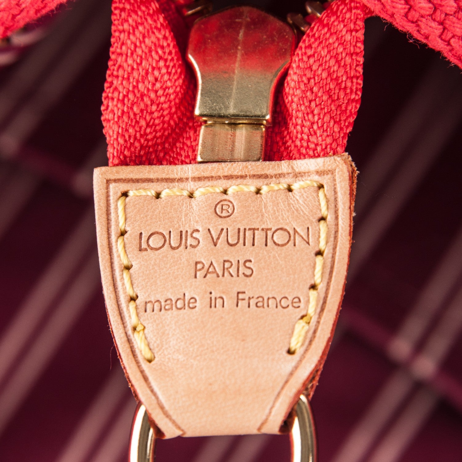 Louis Vuitton Antigua Cabas GM Red 6 of 13