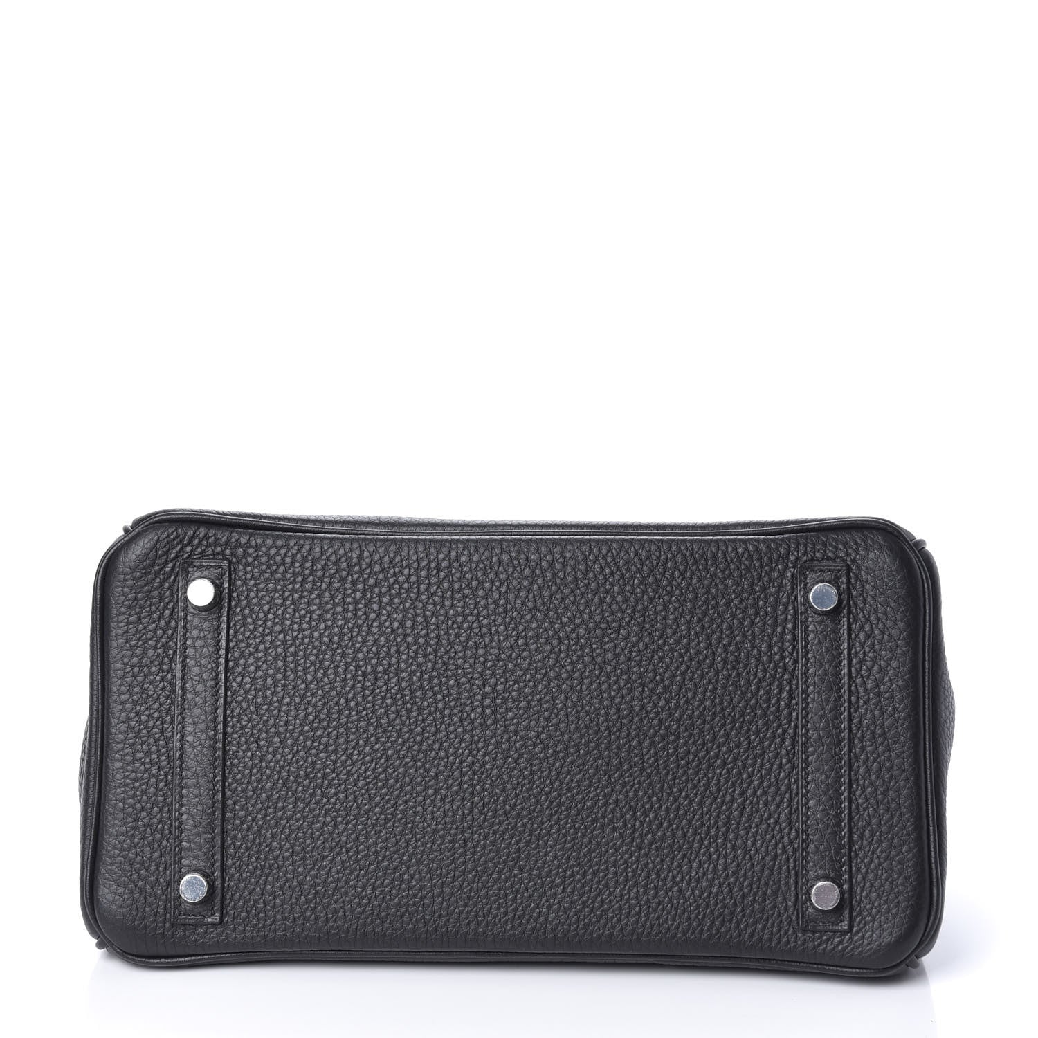 Hermes Togo Horseshoe Birkin 30 Black Etoupe 6 of 33