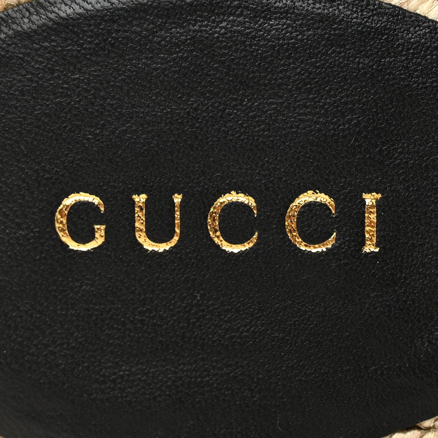 Gucci Nappa Matelasse GG Marmont Espadrille Slippers 36 Black 7 of 10